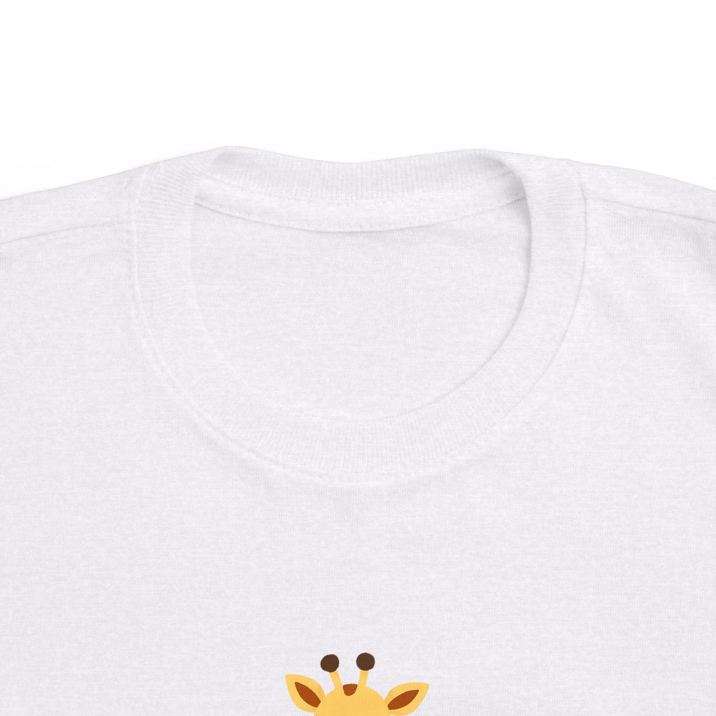 Cute Giraffe Toddler Tee, Perfect Gift for Kids, Birthday Item, Nursery Decor, Summer Outfit, Animal Lover's Shirt
