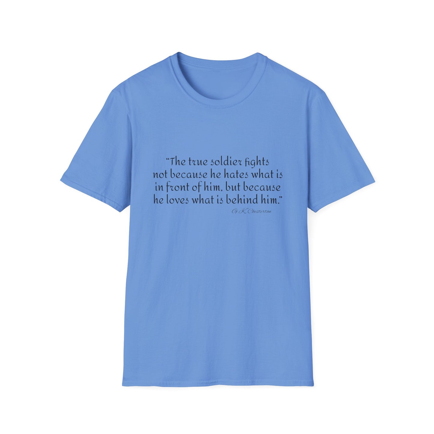 Inspirational Unisex T-Shirt, Gift for Soldiers