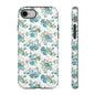 Floral Phone Case - Tough Cases, Durable Phone Cover, Cute Floral Design, Gift for Her, Trendy Phone Accessory, Spring Style