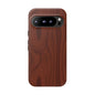 Wood Grain Phone Case, Stylish Tough Cases, Nature-Inspired Protective Cover, Unique Gifts for Him and Her, Eco-Friendly Tech Accessory