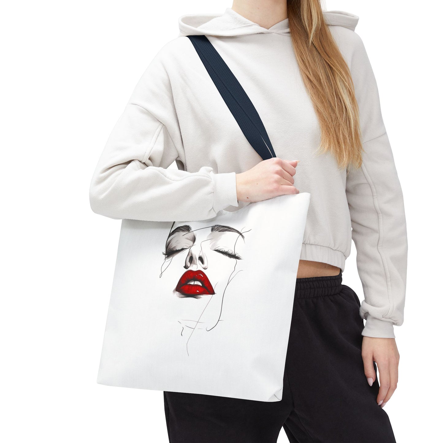 Chic Art Tote Bag, Fashion Tote, Stylish Handbag, Unique Gift, Art Lover’s Bag, Everyday Essentials, Casual Accessory