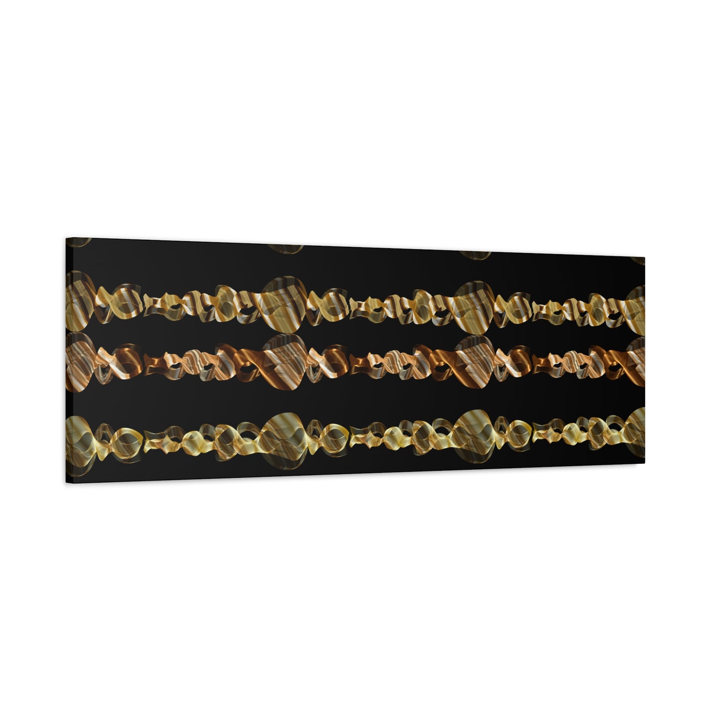 Artistic Canvas Gold and Black