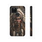 Native American Art Phone Case, Strong Culture Design, Unique Gift for Him or Her, Tough Cases, Customizable Protector, Tribal Style