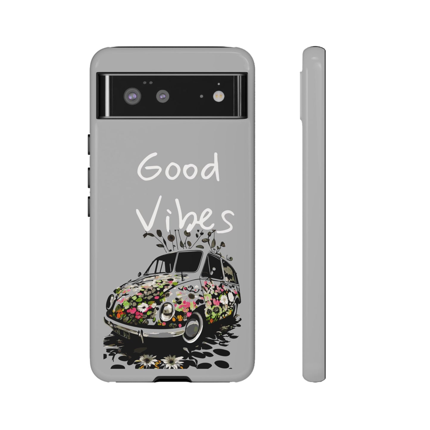 Floral Phone Case | Good Vibes, Phone Accessories, Gift for Her, Trendy Tech, Summer Vibes, Birthday Gift