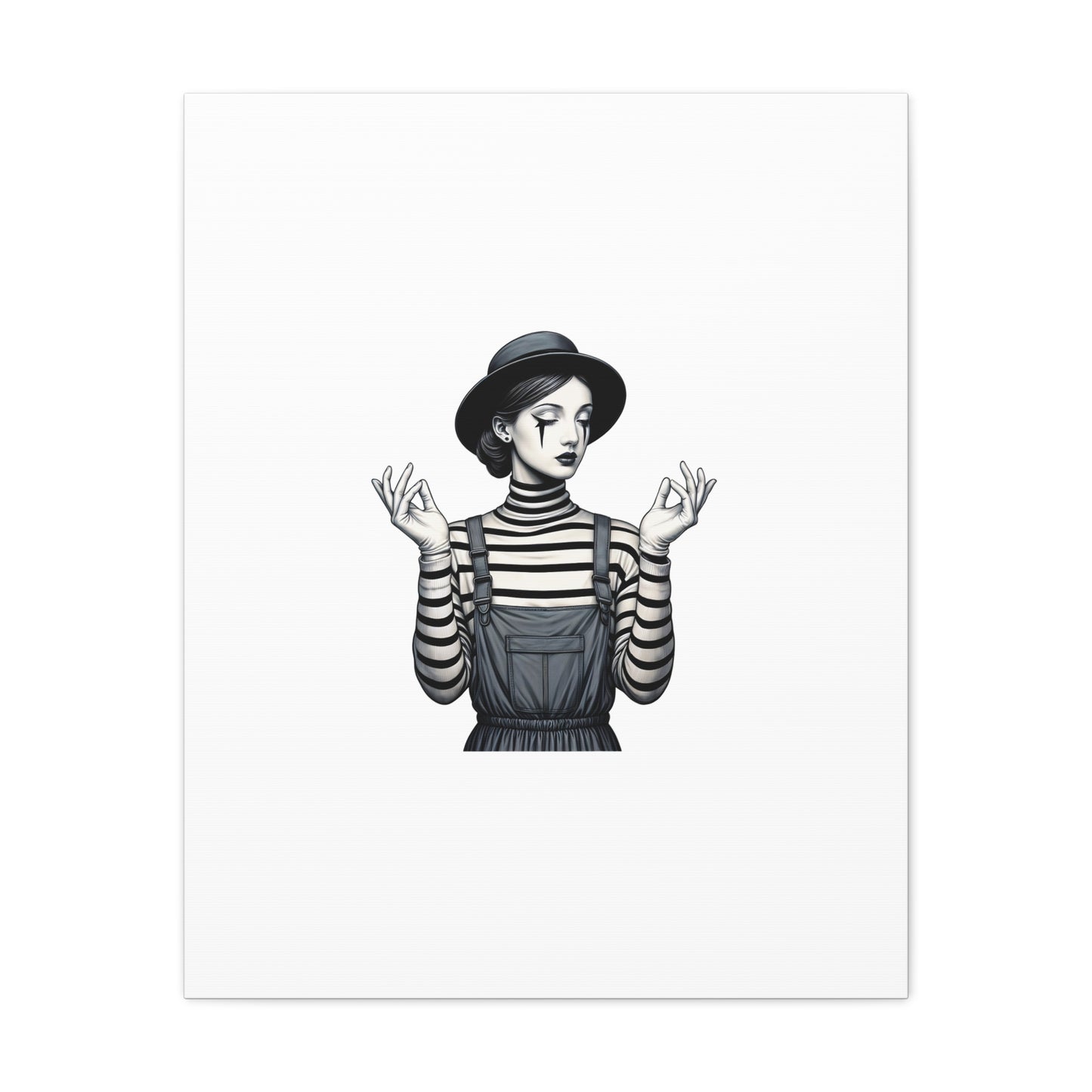 Meditative Striped Canvas Wall Art | Modern Boho Decor, Gift for Art Lovers, Minimalist Home Accent, Gallery Wall Art