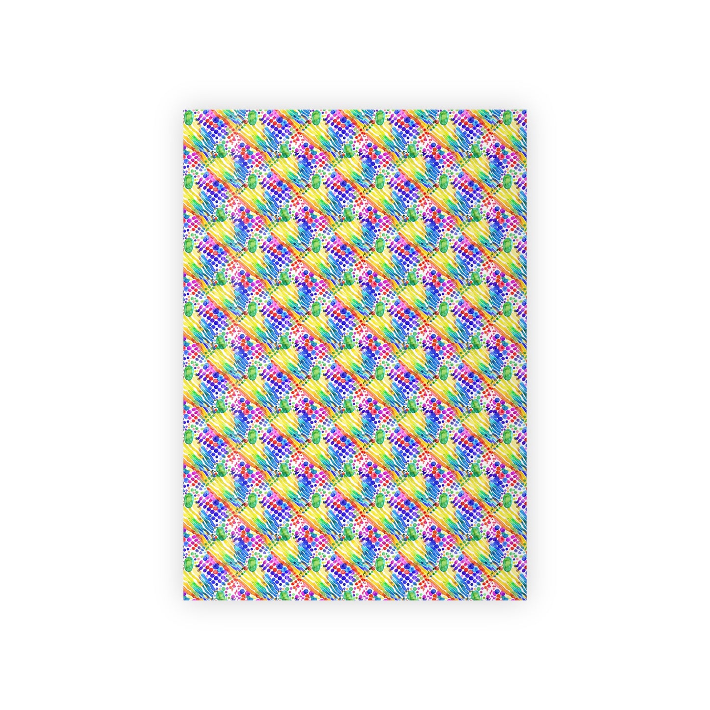 Vibrant Floral Gift Wrapping Paper Roll, Colorful Wrapping Paper, Birthday or Holiday Gift Wrap, Party Supplies, Eco-Friendly Gift Wrap