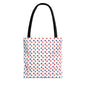 Tote Bag stars red white and blue
