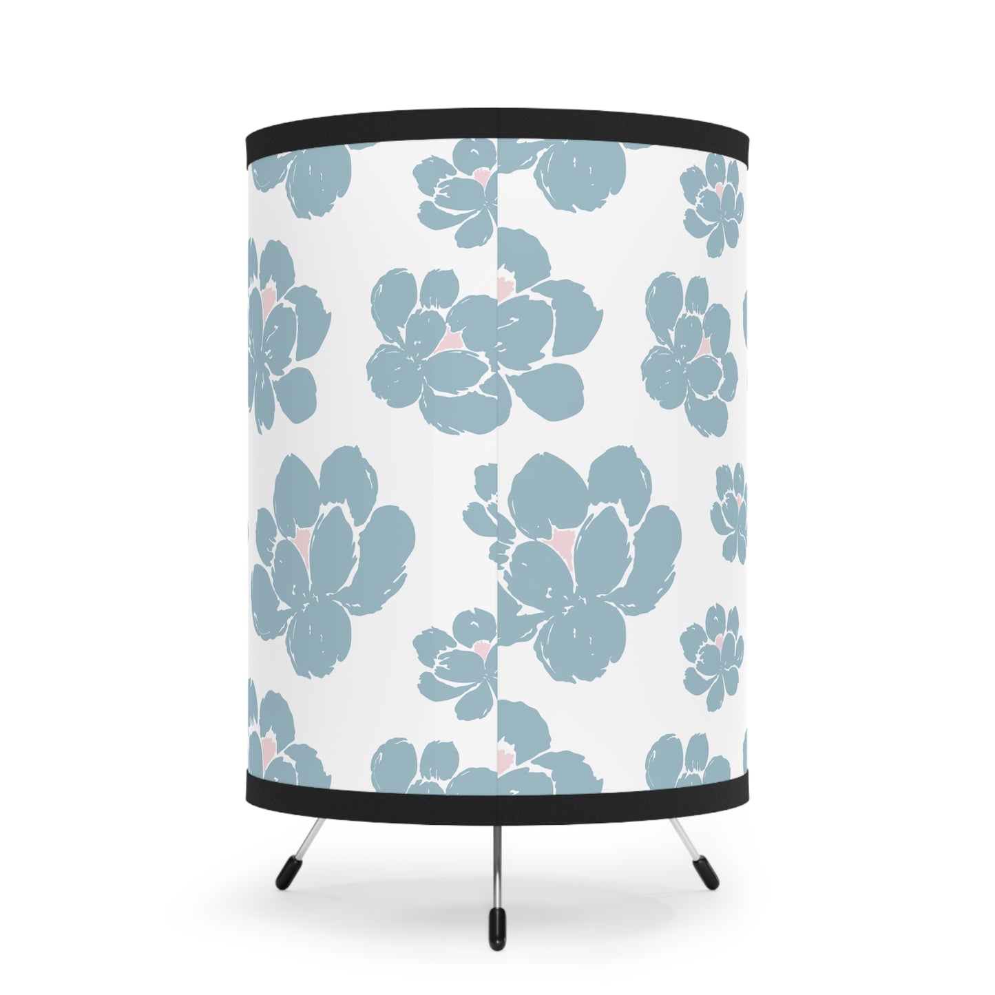 Tripod Lamp with High-Res Printed Shade, US\CA plug
