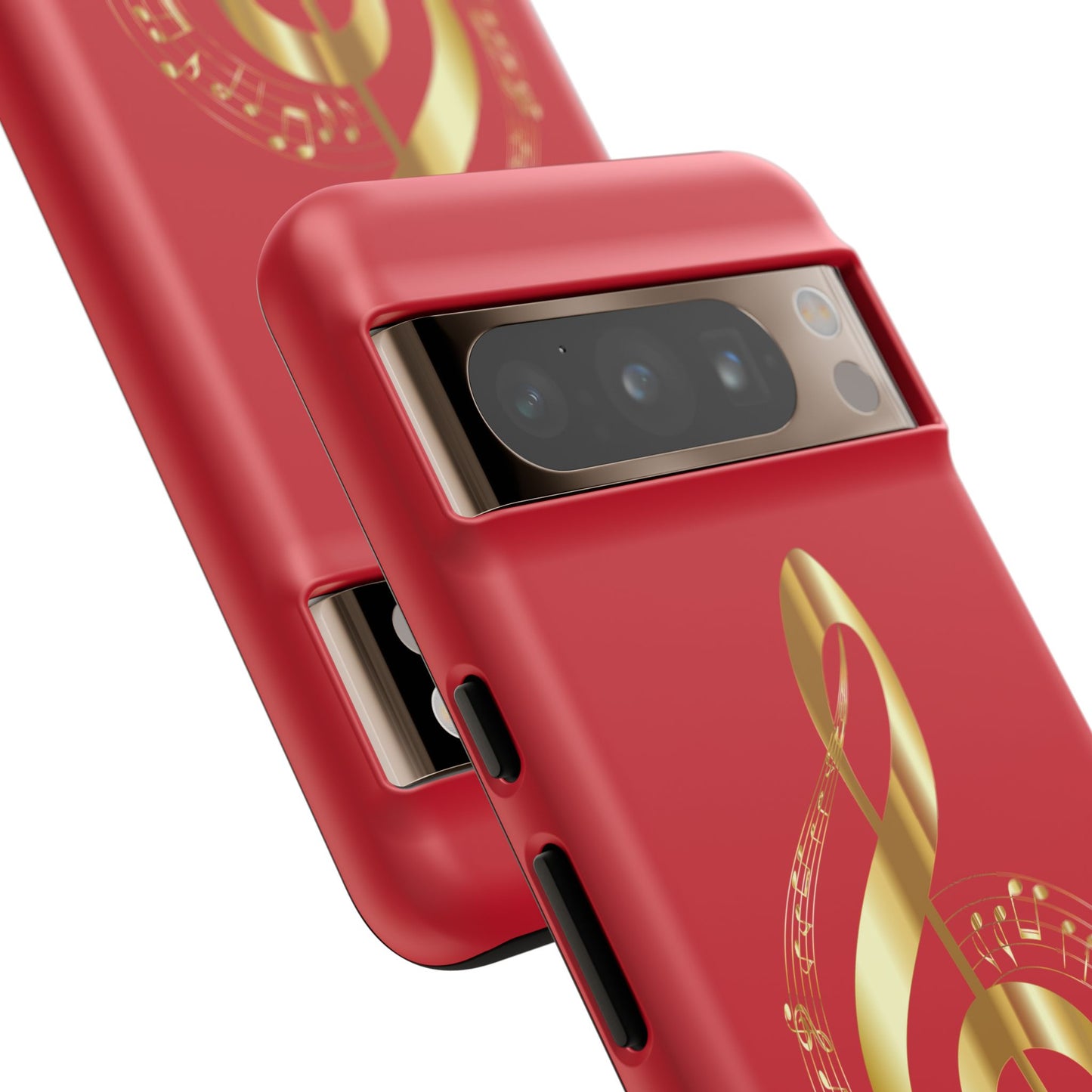 Tough Cases - Red Musical Note