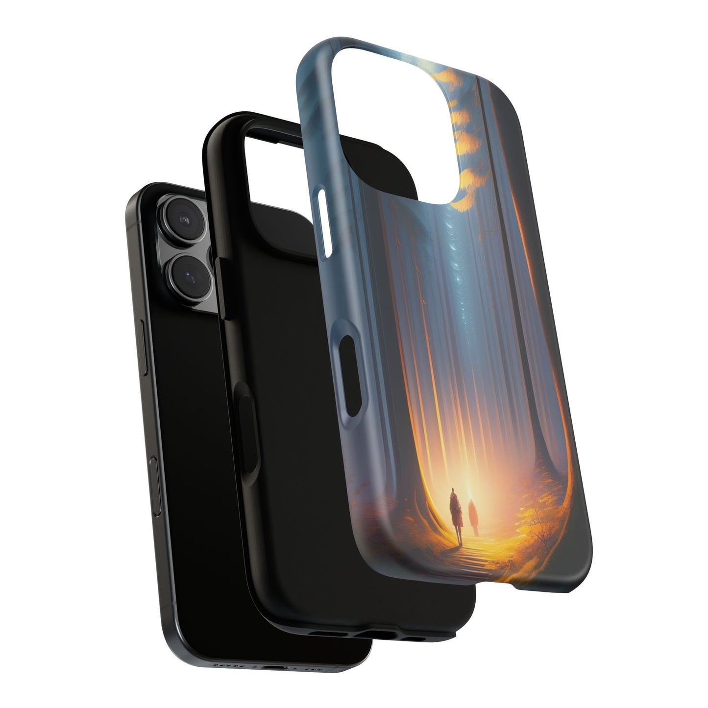Phone Case — Mystical Forest Nightscape Protective Tough Case