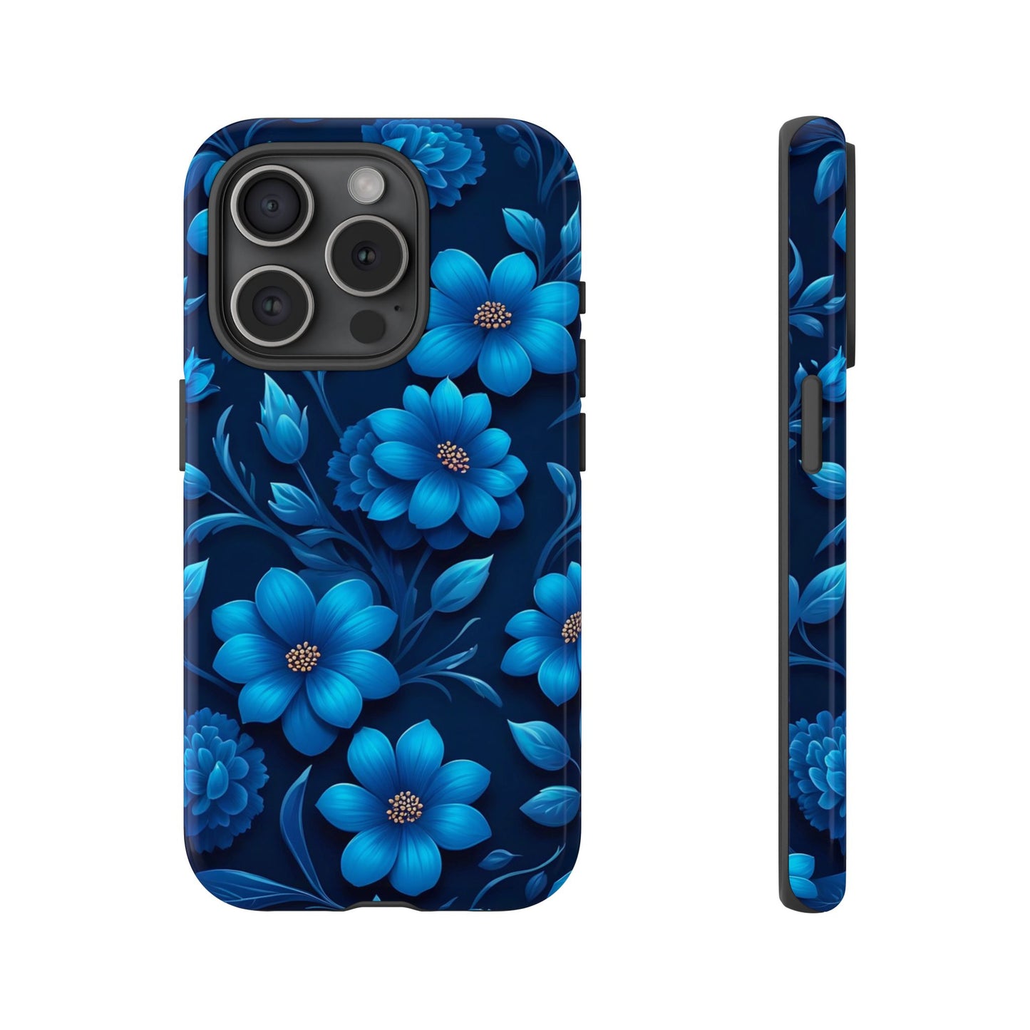 Tough Cases: Floral iPhone Case, Vibrant Phone Cover, Flower Patterned Case, Protective Floral Design, Spring Gift Idea
