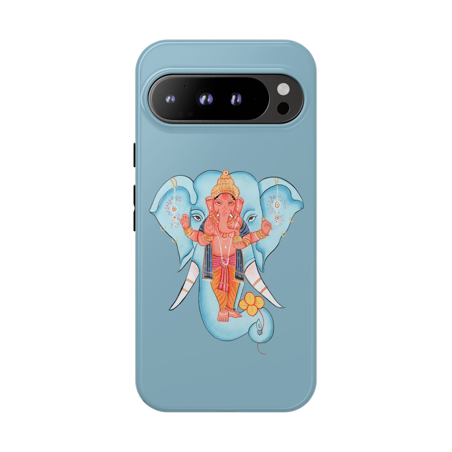 Tough Cases: Ganesh-Inspired Phone Case, Bohemian Phone Cover, Hindu Art Accessory, Festival Gift, Protective Phone Shell