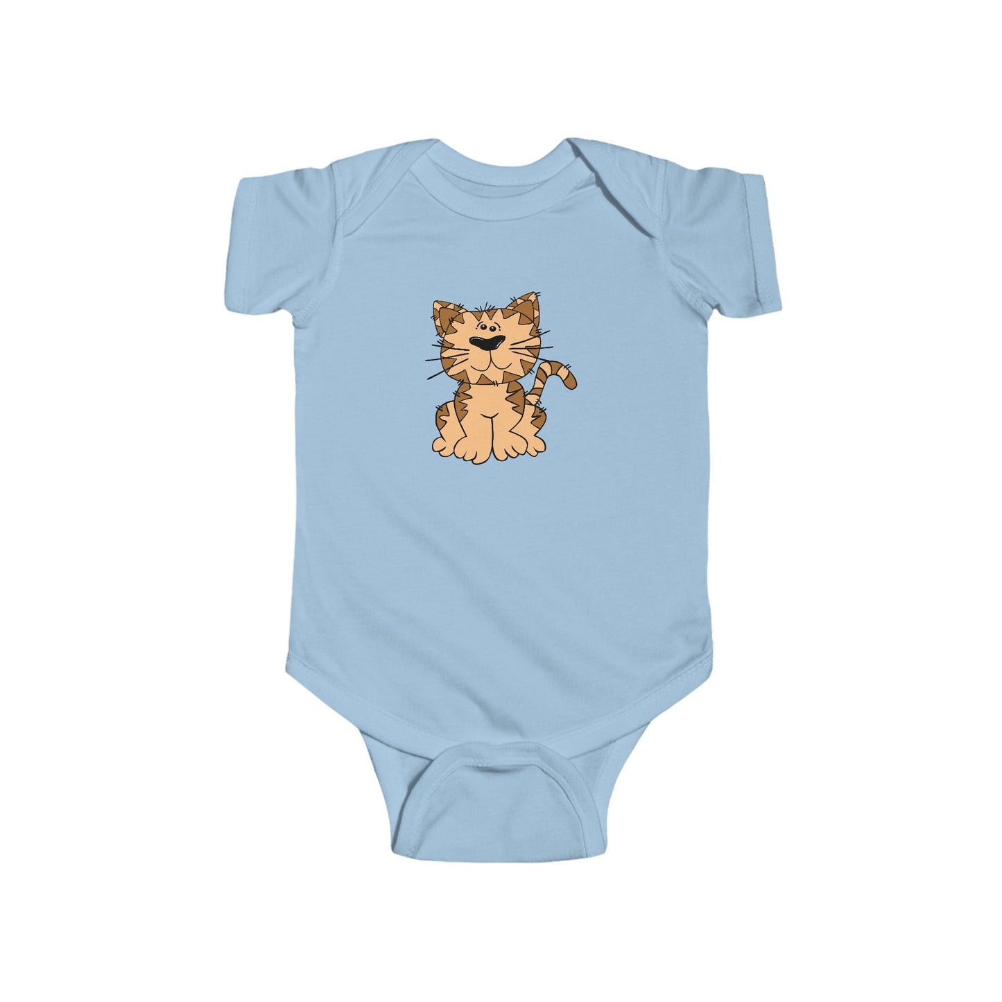 Cute Cat Infant Bodysuit for Baby, Newborn Gift, Funny Baby Onesie, Kitten Graphic Tee, Adorable Toddler Apparel
