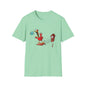 Whimsical Unisex Softstyle T-Shirt, Fun Graphic Tee