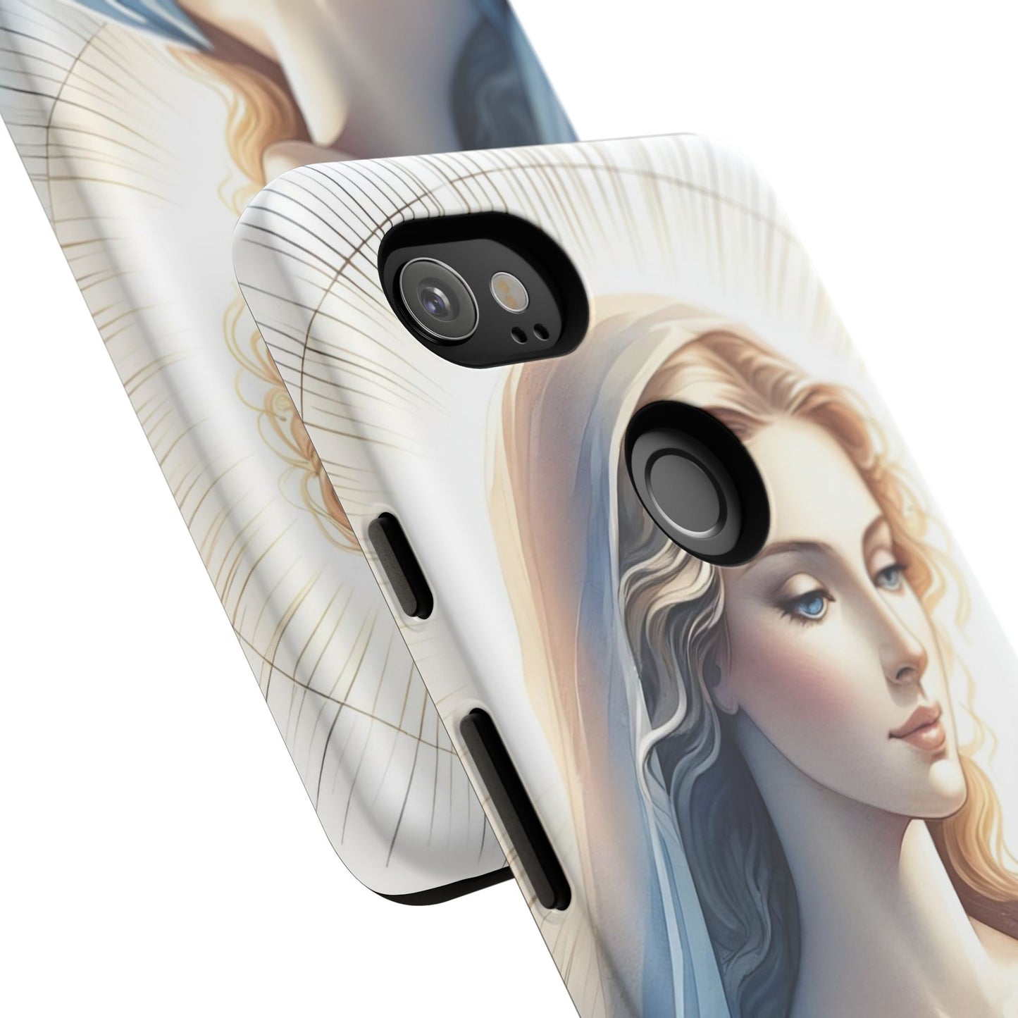 Beautiful Mary Phone Case, Tough Phone Case, Inspirational Tech Accessory, Gift for Her, Religious Phone Cover