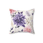 Floral Accent Pillow, Cozy Home Decor, Gift for Her, Spring Decor, Throw Pillow, Living Room, Bedroom Cushion