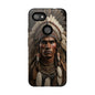 Native American Art Phone Case, Strong Culture Design, Unique Gift for Him or Her, Tough Cases, Customizable Protector, Tribal Style