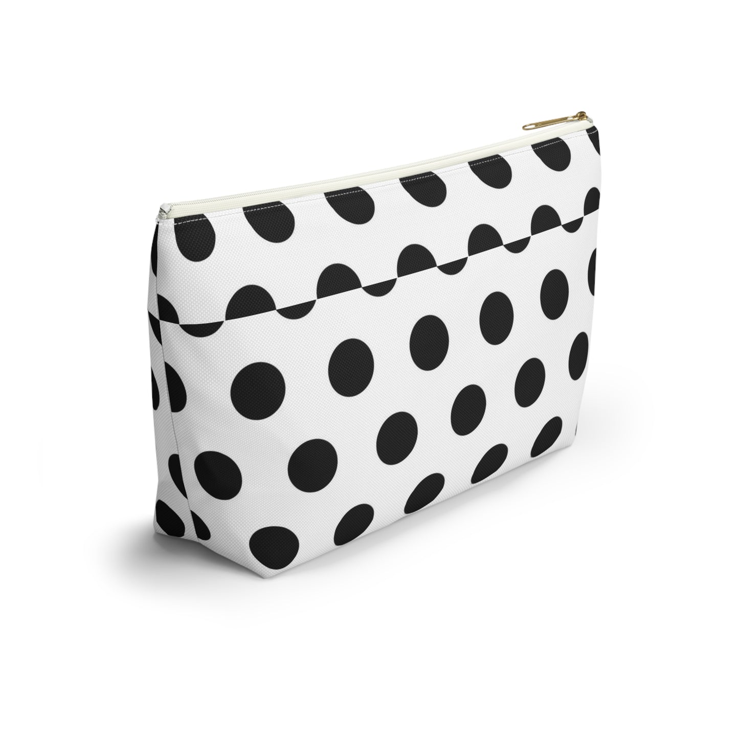 Chic Polka Dot Accessory Pouch, Stylish Makeup Bag, Travel Organizer, Gift for Her, Fun Dot Pattern, Cosmetic Case