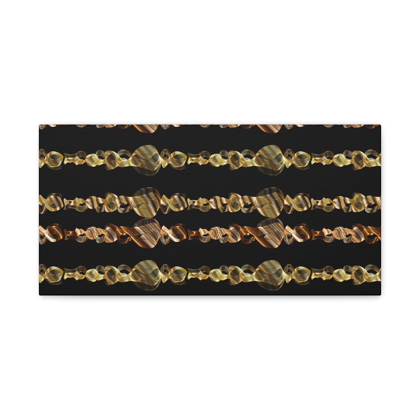 Artistic Canvas Gold and Black