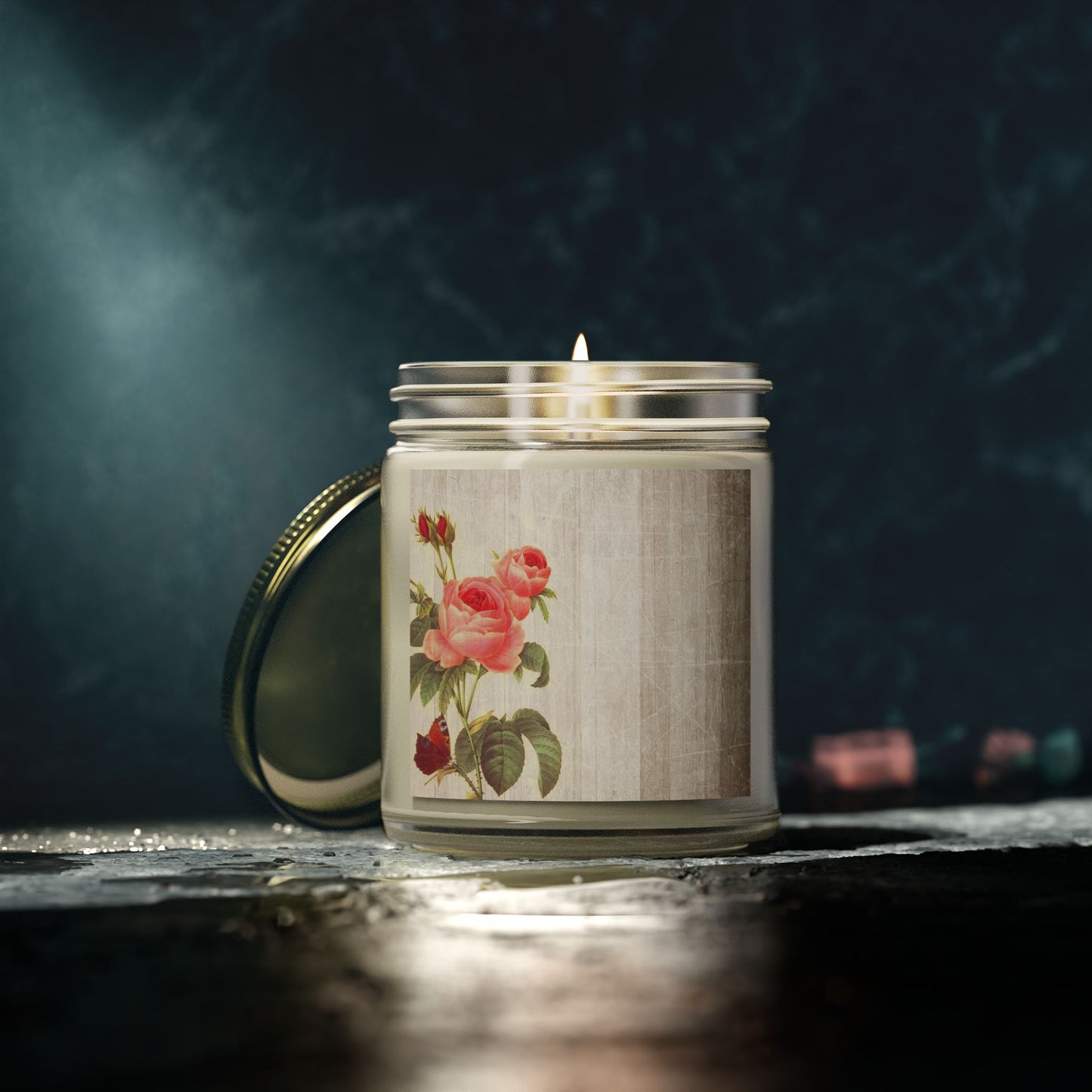 Scented Candles, Coconut Apricot Wax (4oz, 9oz)