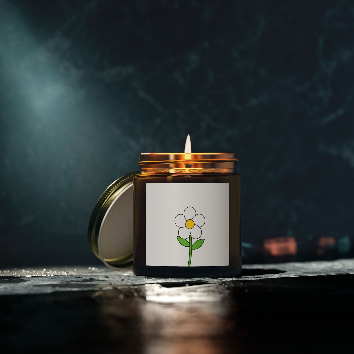 Flower-Designed Scented Candles | Relaxing Aromatherapy Gift, Home Décor, Self-Care, Eco-Friendly Candle