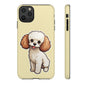 Cute Dog Phone Case, Pet Lover Gift, Custom Phone Cover, Cartoon Dog Case, Durable Phone Accessory