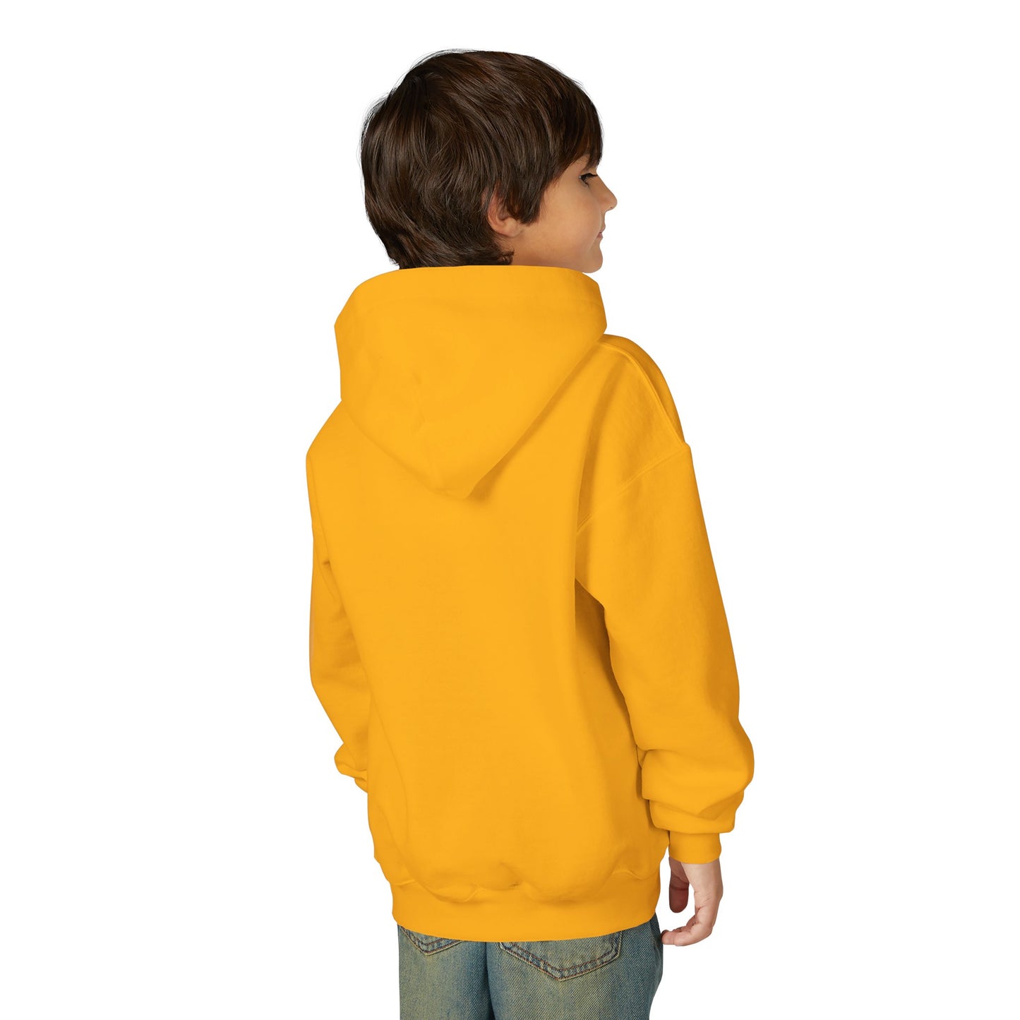 Cute Anime Girl & Puppy Youth Hoodie — Kawaii Kids Pullover for Anime Fans