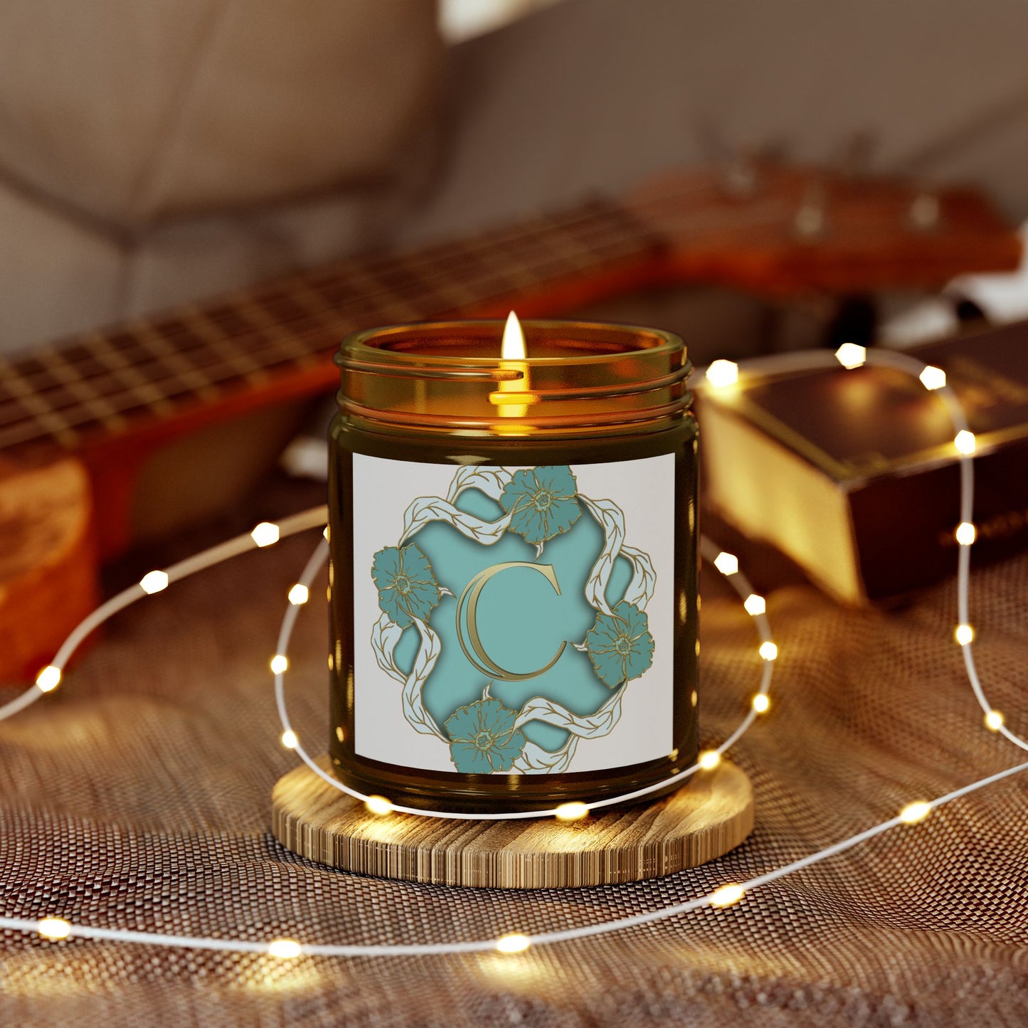 Scented Candles with the letter C (4oz, 9oz)