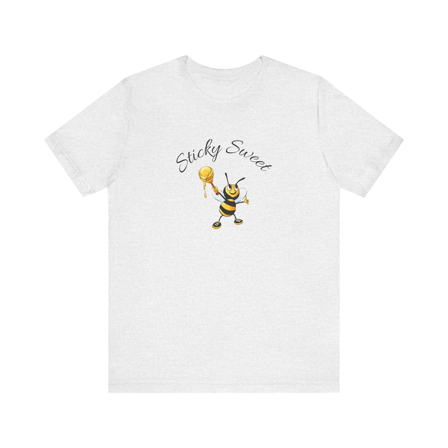 Sticky Sweet Bee Unisex Tee, Cute Bee T-Shirt, Honey Lover Gift