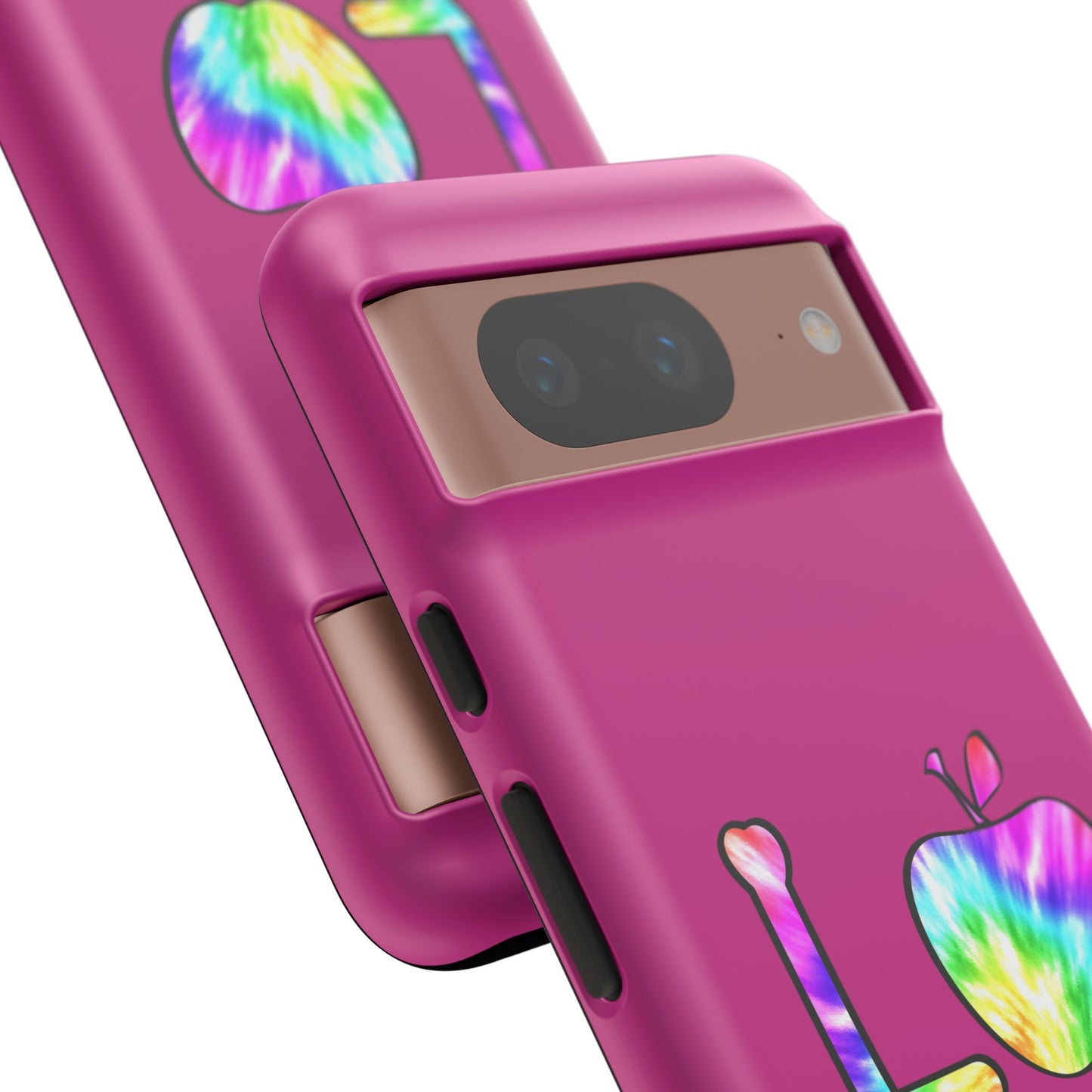 Colorful Love Phone Case, Tough Cases for iPhone, Cute Phone Accessory, Gift for Her, Summer Vibe Phone Cover