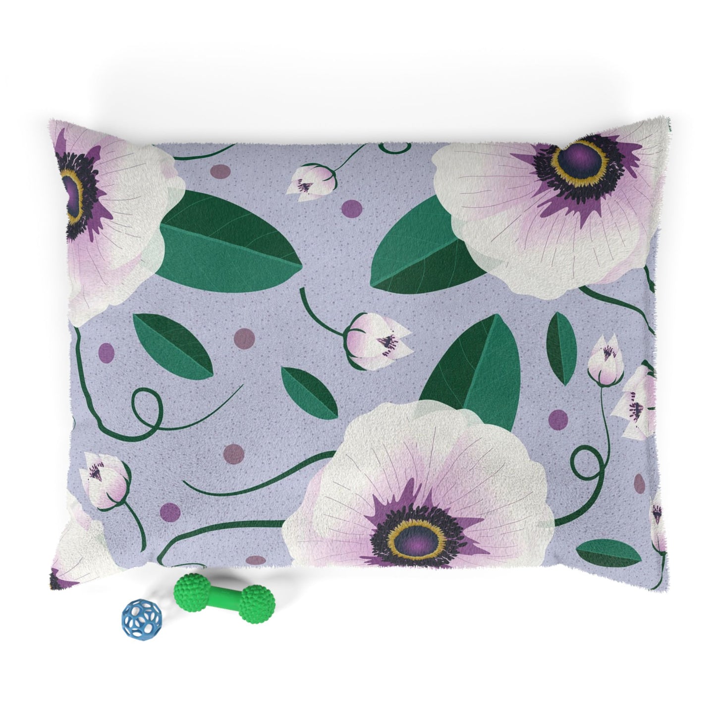 Floral Pet Bed for Cozy Pets, Stylish Dog Bed, Cat Bed, Flower Print Pet Pillow, Home Decor