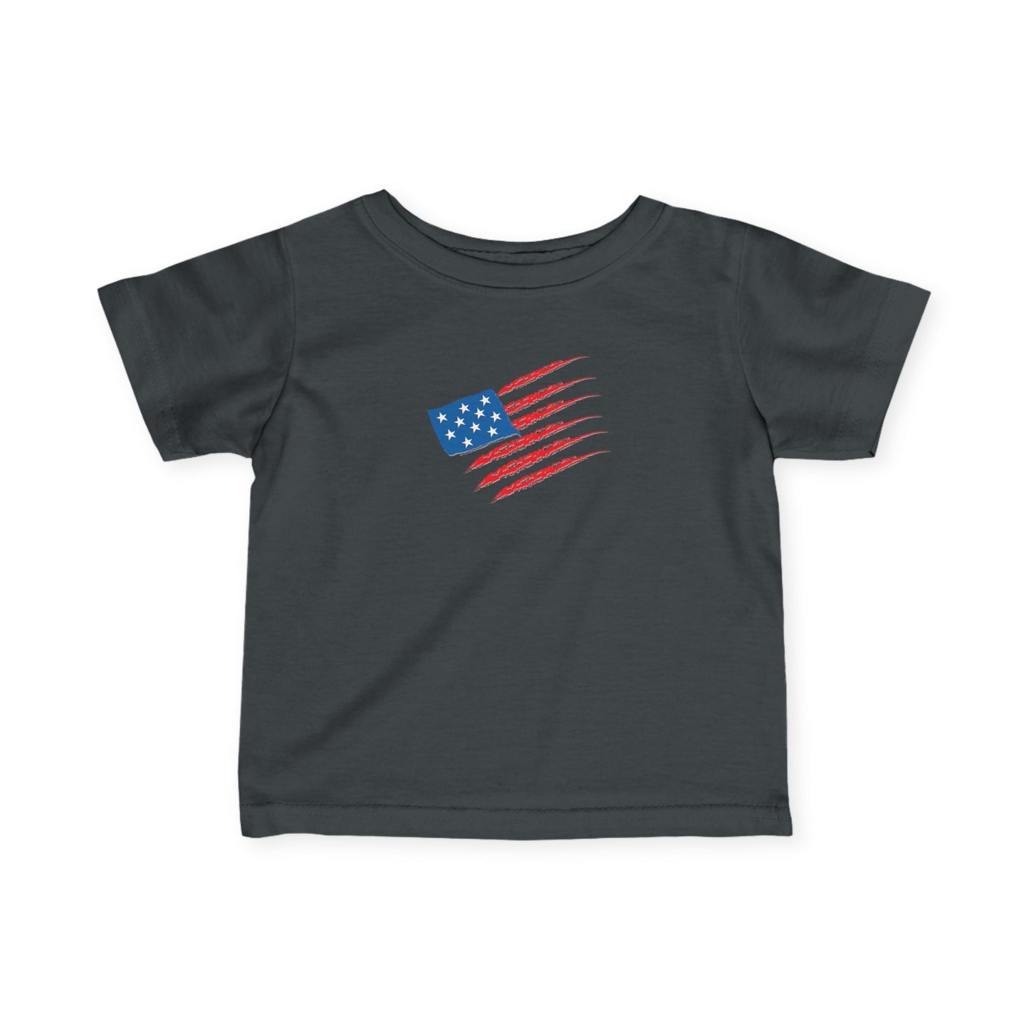 Patriotic Infant Tee - USA Flag Theme, Baby Clothes, Toddler Apparel, 4th of July Outfit, Cute Baby Gift
