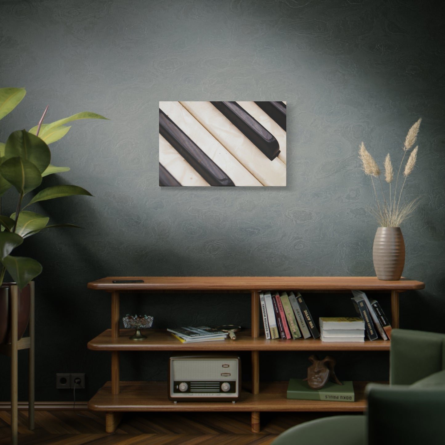 Piano Keys Canvas Wall Art, Music Decor for Home, Perfect Gift for Musicians or Music Lovers