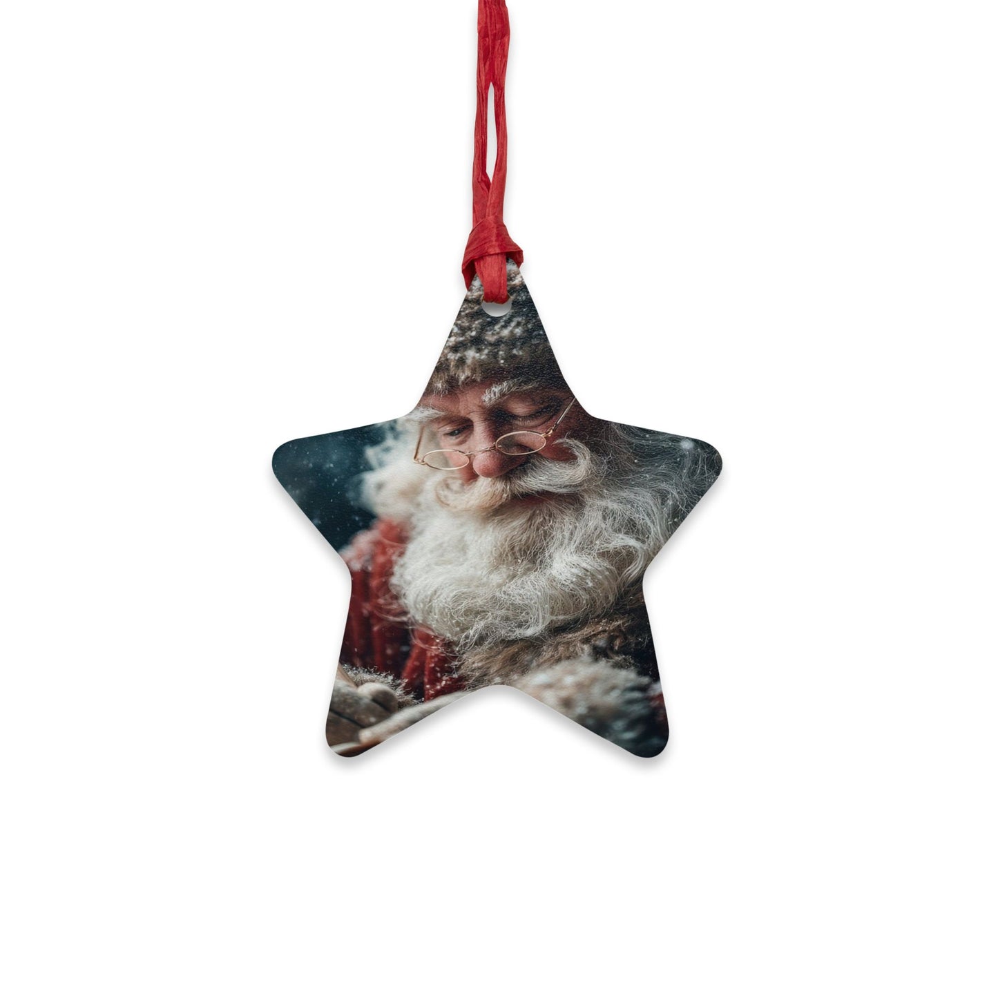 Wooden Ornaments - Santa