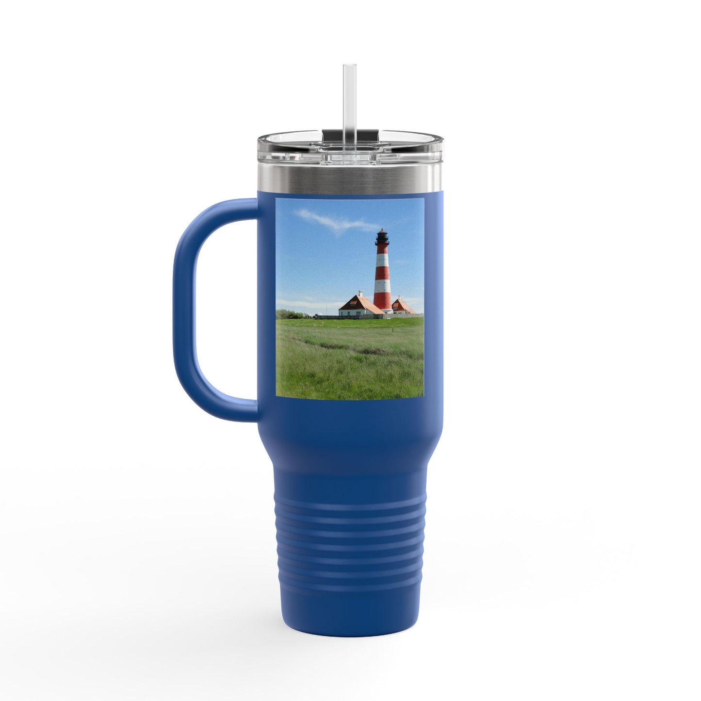 Scenic Insulated Travel Mug, 40oz | Perfect for Coffee Lovers, Outdoor Adventures, Travel Gifts, Eco-Friendly Sippers, Beach Days