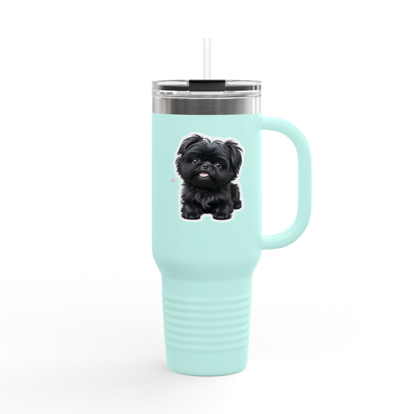 Personalized Insulated Travel Mug, 40oz with Dog Design - Perfect for Pet Lovers, Gifts for Dog Owners, Travel Cup, Coffee Mug, Custom [...]