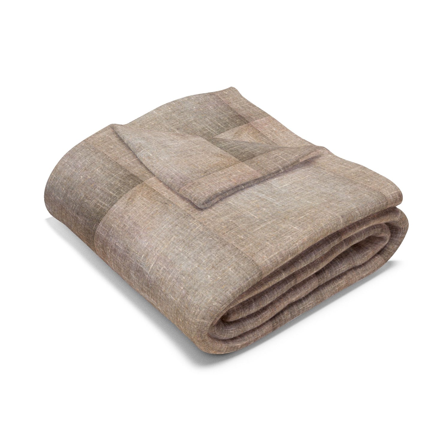 Cozy Minimalist Arctic Fleece Blanket | Soft Throw for Home, Gift for Winter, Sofa Cover, Bedspread, Travel Blanket