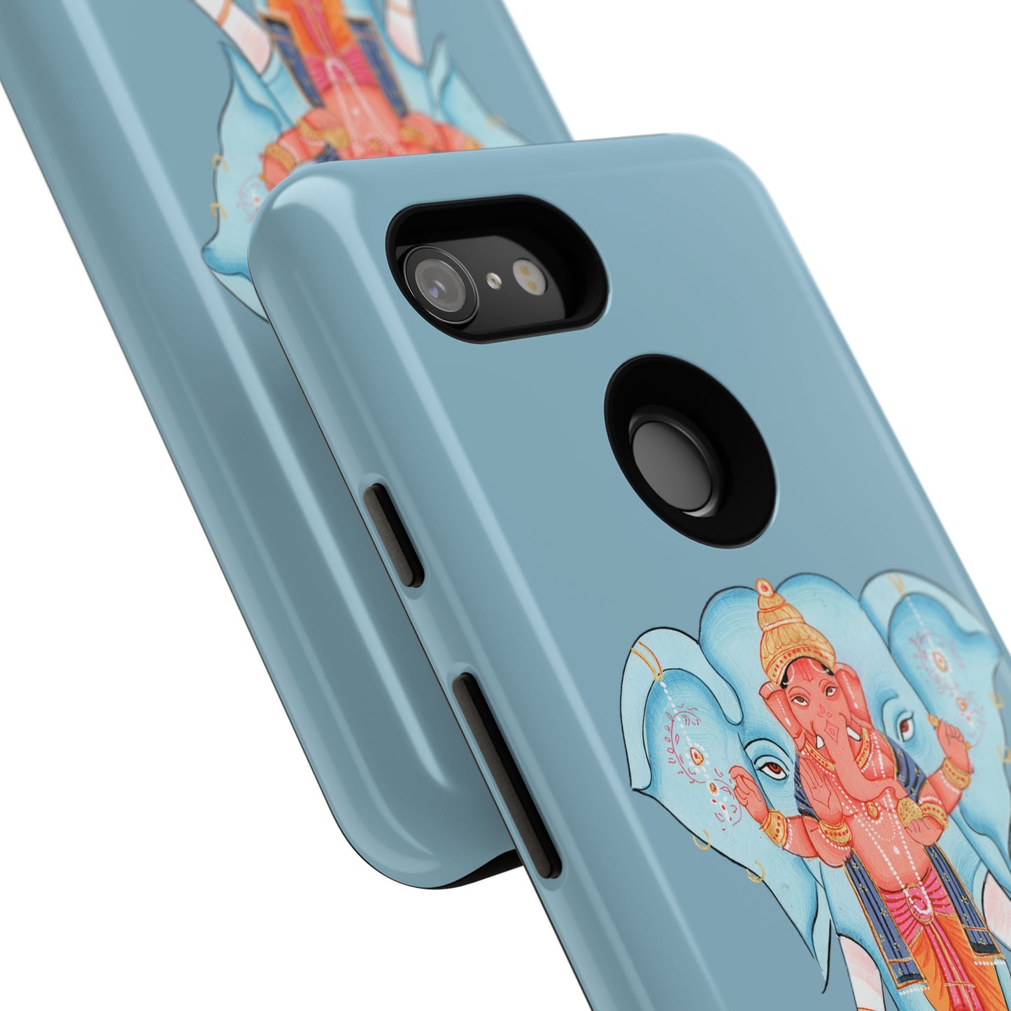 Tough Cases: Ganesh-Inspired Phone Case, Bohemian Phone Cover, Hindu Art Accessory, Festival Gift, Protective Phone Shell