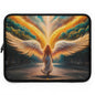 Angel Wings Laptop Sleeve, Dreamy Computer Case, Stylish Tech Pouch, Gift for Students, Protective Laptop Bag
