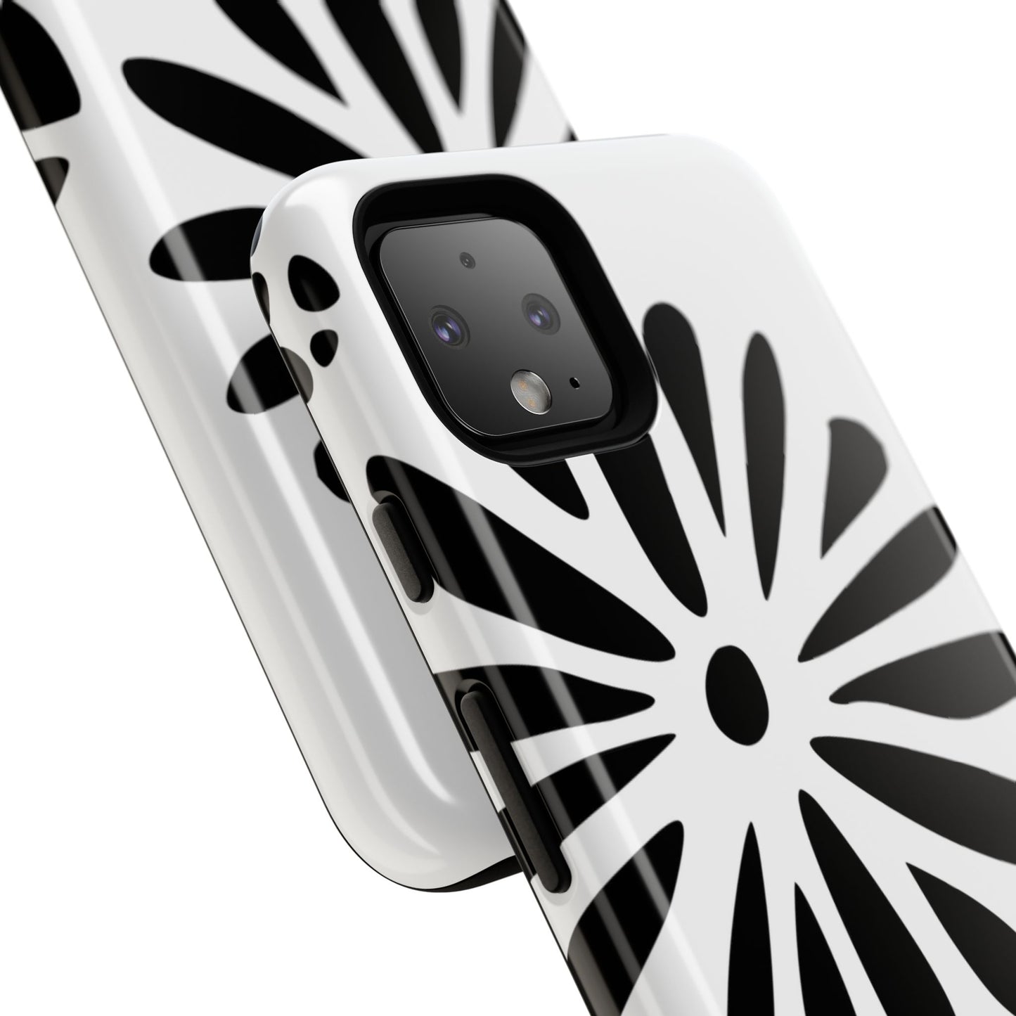 Stylish Phone Case with Floral Design, Tough Phone Cover for Her, Trendy Black and White Cell Phone Case, Unique Gift for Birthdays [...]