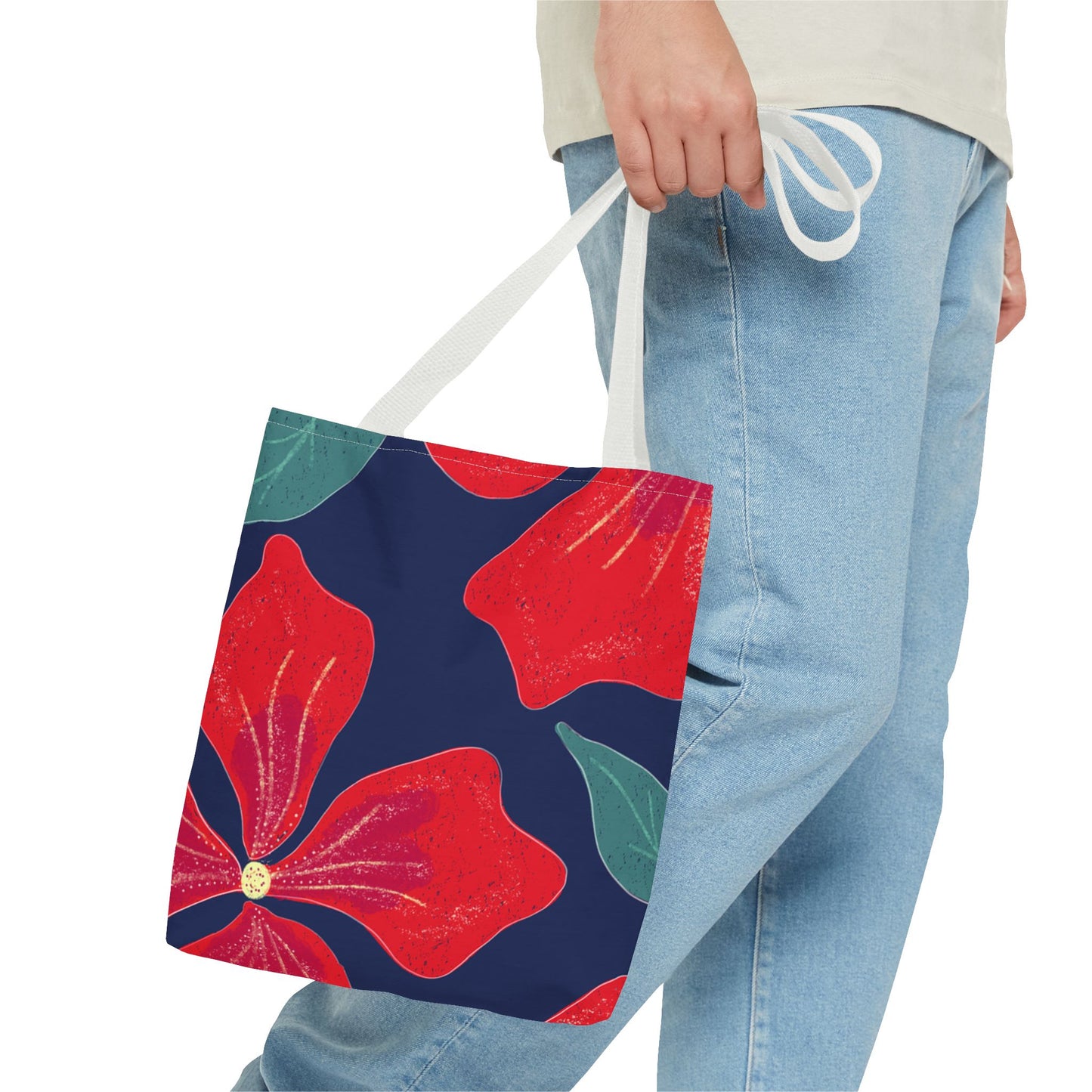 Vibrant Floral Tote Bag, Stylish Shopping Bag, Eco-Friendly Handbag, Chic Summer Tote, Perfect Gift for Her