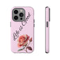 Roses & Positivity Phone Case - Floral Design, Life is Good, Tough Cases for Everyday Wear, Gift for Friends, Mother's Day, Spring [...]
