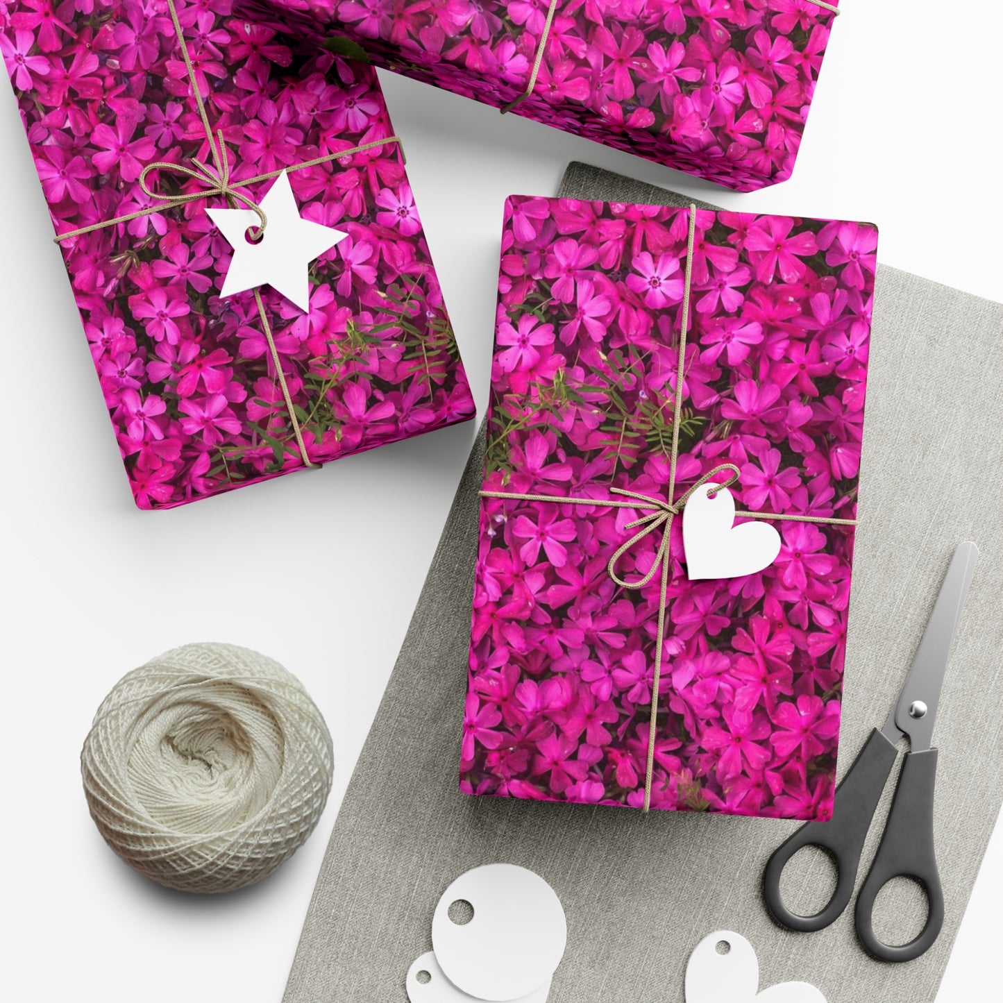 Vibrant Floral Gift Wrap Paper - Perfect for All Occasions, Birthday, Holiday,
