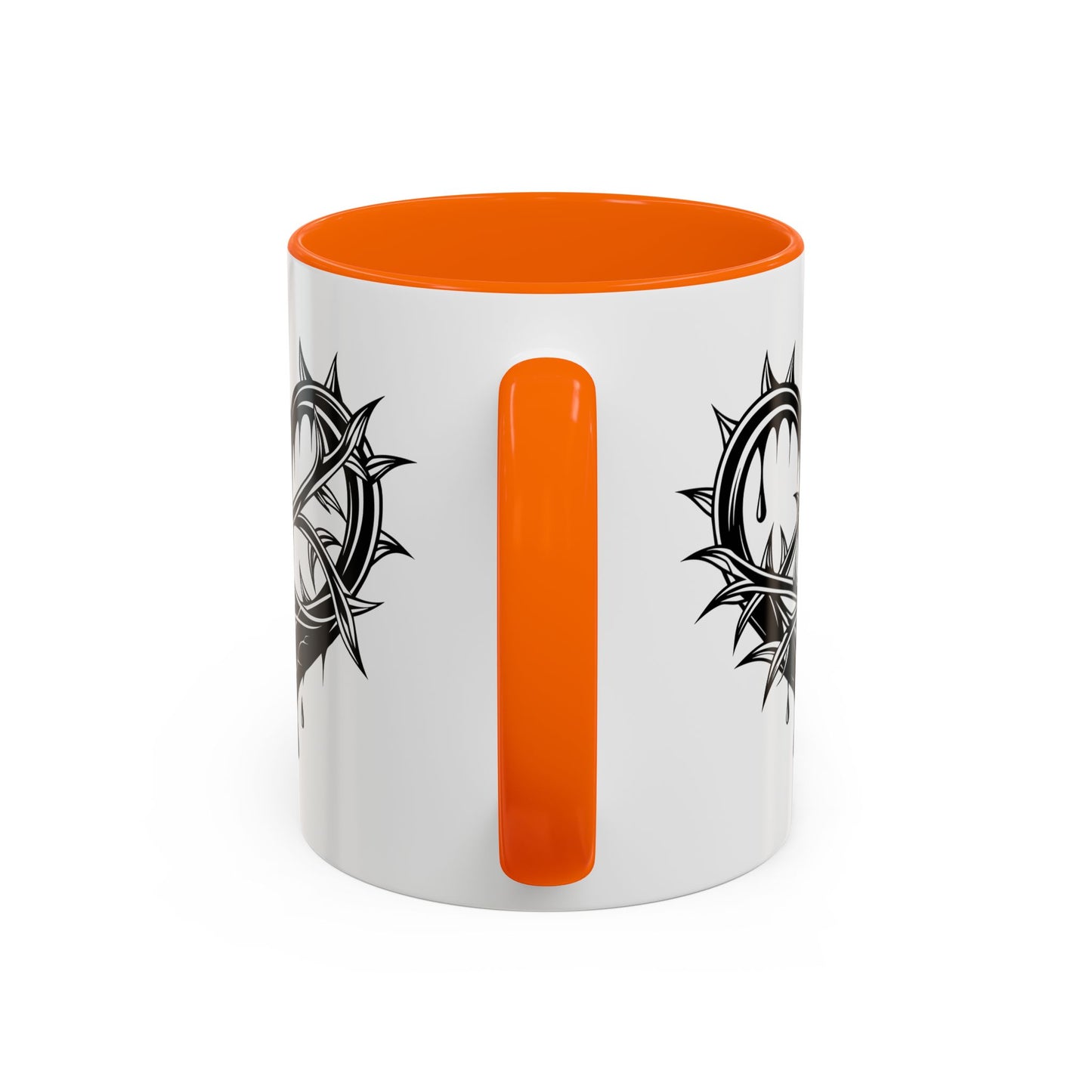 Gothic Heart Mug, Unique Art Coffee Cup for Gifting, Gothic Home Decor, Perfect for Friends, Gothic Style Drinkware