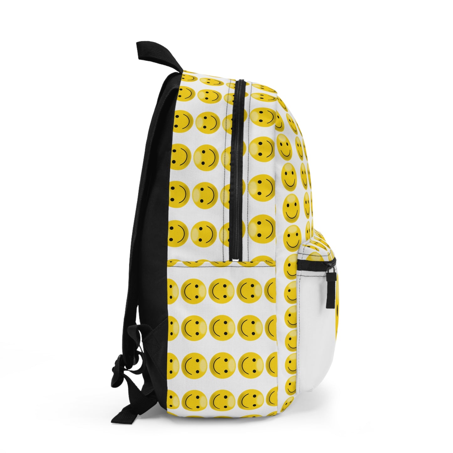 Smiley Faces Backpack - Cute School Bag, Joyful Travel Backpack, Fun Gift for Kids, Back to School, Summer Camp