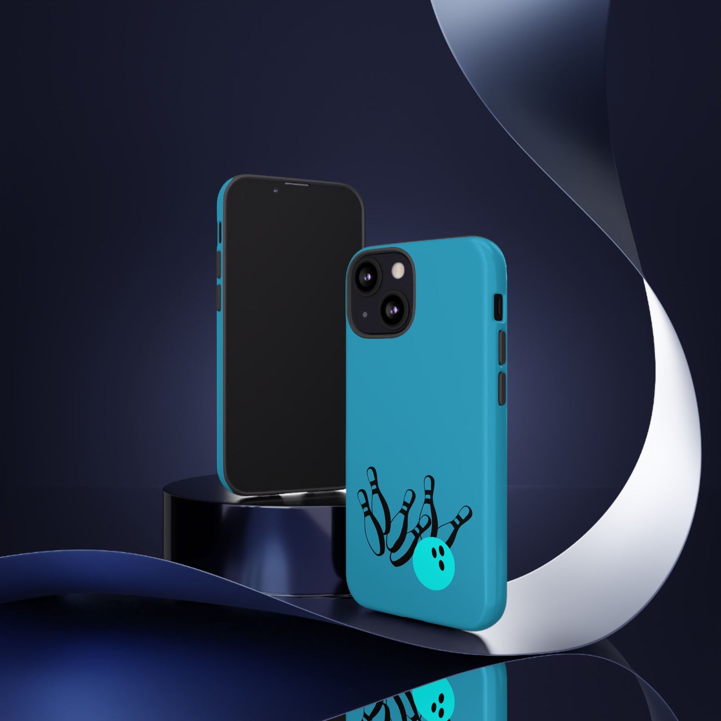 Bowling Phone Case, Tough Cases for Bowling Enthusiasts, Fun Gift for Bowlers, Unique Phone Accessory, Sports Themed Cases