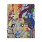 Colorful Graffiti Portrait Canvas