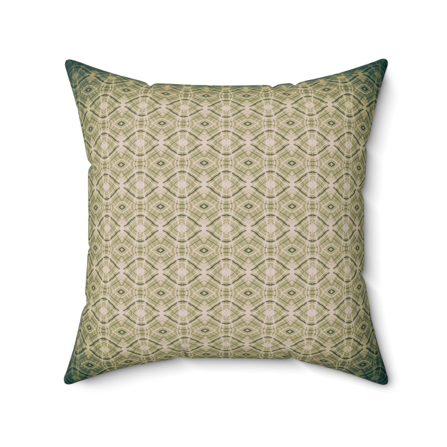 Geometric Patterned Square Pillow, Cozy Home Decor, Accent Cushion for Living Room, Boho Chic Gift for All Occasions, Decorative Pillow