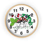 Whimsical Mushroom Wall Clock - Enchanting Home Decor, Boho Aesthetic, Unique Gift for Nature Lovers, Kids Room, Garden Theme