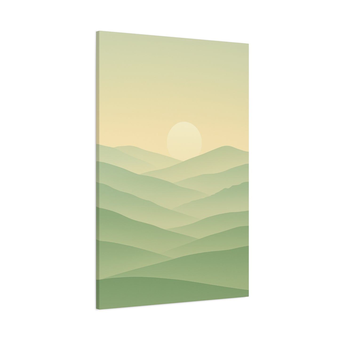 Matte Canvas, Stretched, 1.25" Sunset or Sunrise